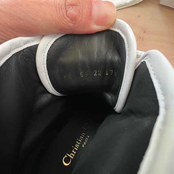 CHRISTIAN DIOR Technical Fabric D-Rise Low Boots 37.5 Black - Picture 10 of 11